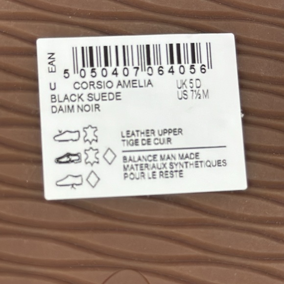 Clarks Women's Black Suede Corsio Amelia Sling Back Sandals size 7.5M flats boho - Picture 2 of 13